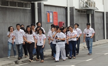 Vina Acecook open the factory to welcome student