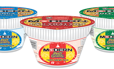 Modern Cup Noodle – wearing new clothes to celebrate the Christmas of 2014