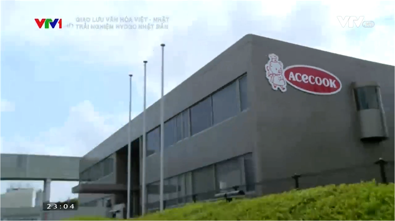 Nhà máy Acecook Nhật Bản tại Takino, Hyogo (Nguồn VTV1)
