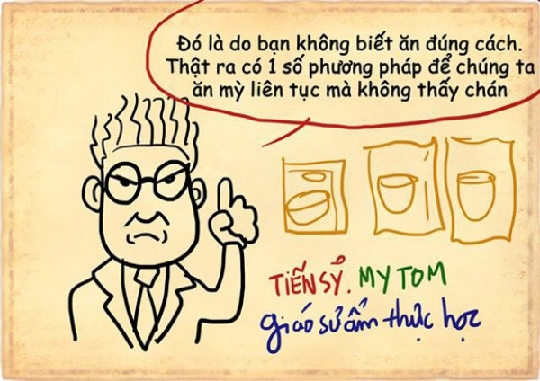Comic strip about “Vietnamese instant noodles” make a wave among ...