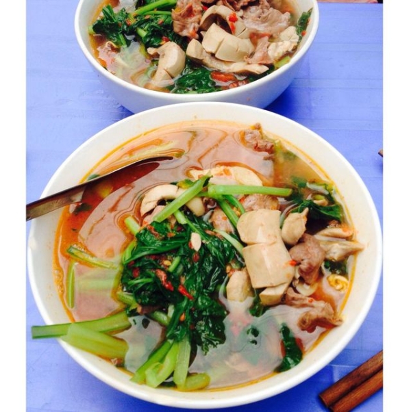 Mì bò tim (Ảnh: Lozi)