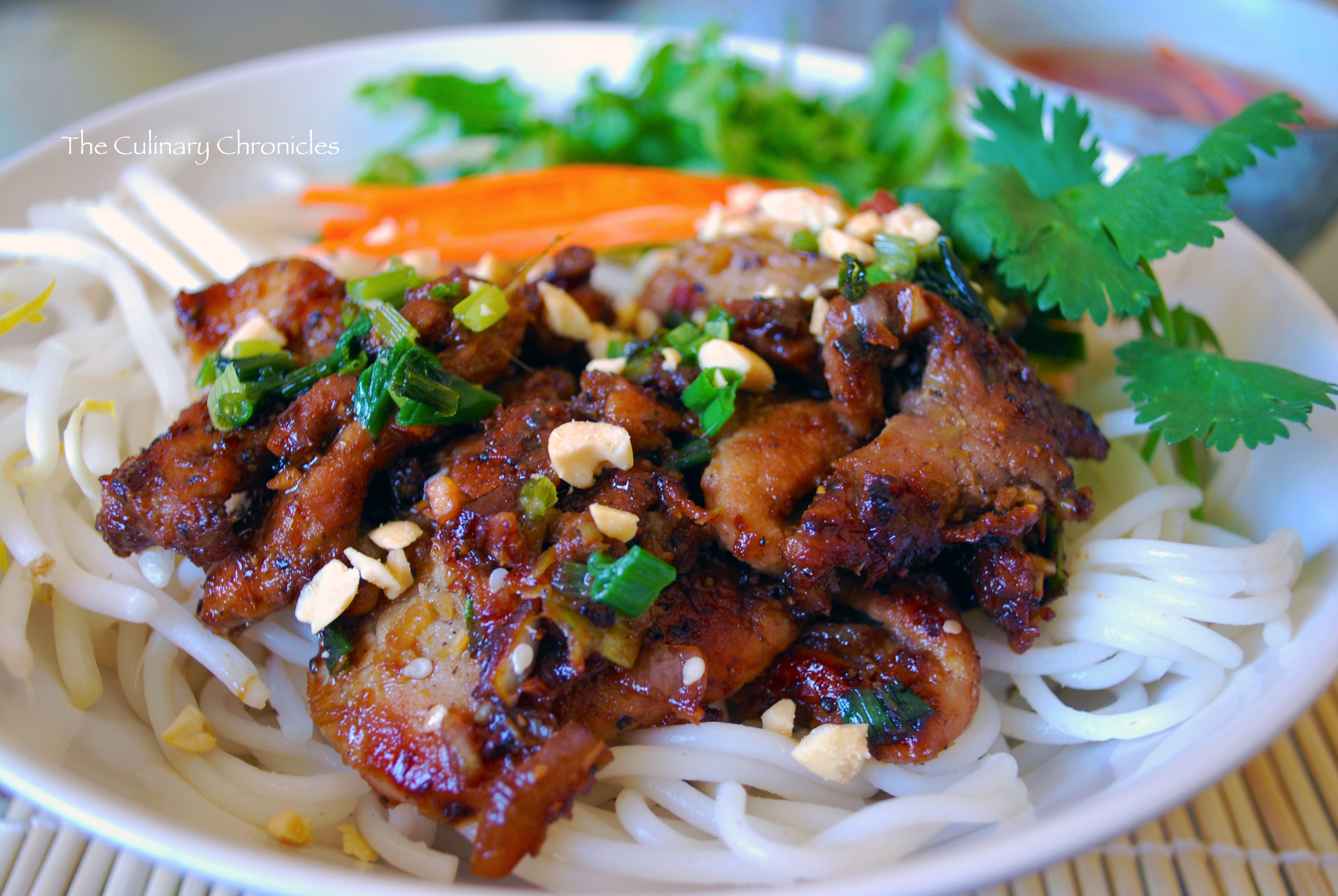 Grilled pork with rice vermicelli (for 2 persons) Acecook Việt Nam