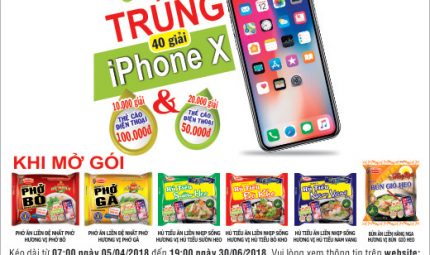 Information and images of customers who have won the “Opportunity to get iPhone X” promotion (till 15/05/2018)