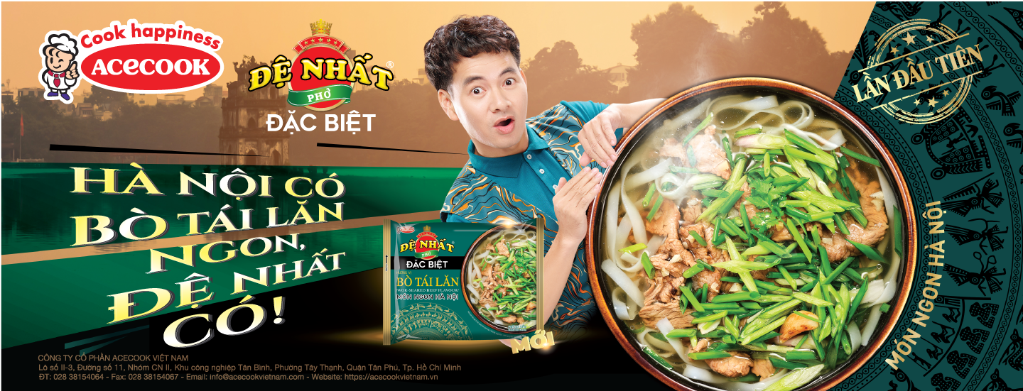 Đệ Nhất Phở Acecook Việt Nam 