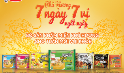 THỂ LỆ CHƯƠNG TRÌNH PHÁT MẪU THỬ MIẾN PHÚ HƯƠNG