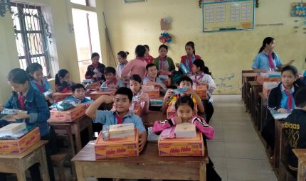 Acecook Vietnam giving bigger fish to the hungry