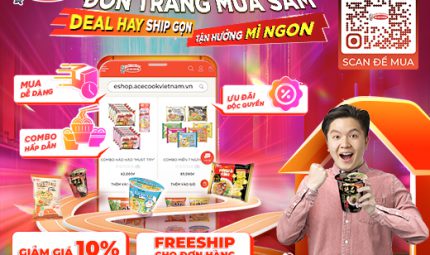 Acecook Việt Nam ra mắt trang web bán hàng thương mại điện tử (E.C SITE)
