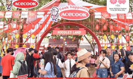 Acecook Việt Nam mang tới không gian giao thoa ẩm thực Việt Nhật tại Japan Vietnam Festival lần thứ 9