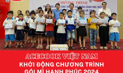 KHỞI ĐỘNG CHƯƠNG TRÌNH GÓI MÌ HẠNH PHÚC 2024