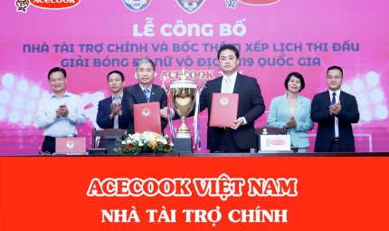 ACECOOK VIỆT NAM LÀ NHÀ TÀI TRỢ CHÍNH CỦA GIẢI BÓNG ĐÁ NỮ VÔ ĐỊCH U19 QUỐC GIA – CÚP ACECOOK 2024