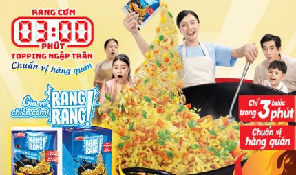 Acecook Việt Nam Ra Mắt Sản Phẩm Mới Gia Vị Chiên Cơm Rang Rang