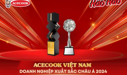 ACECOOK VIỆT NAM ĐƯỢC VINH DANH LÀ  DOANH NGHIỆP XUẤT SẮC CHÂU Á 2024