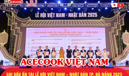 Acecook Việt Nam ghi dấu ấn tại Lễ hội Việt Nam – Nhật Bản TP. Đà Nẵng 2025: 3 năm liền tài trợ Kim Cương, 30 năm đồng hành cùng hàng tỷ bữa ăn Việt