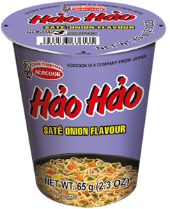 Mì ly Hảo Hảo Hương vị Sa tế hành tím