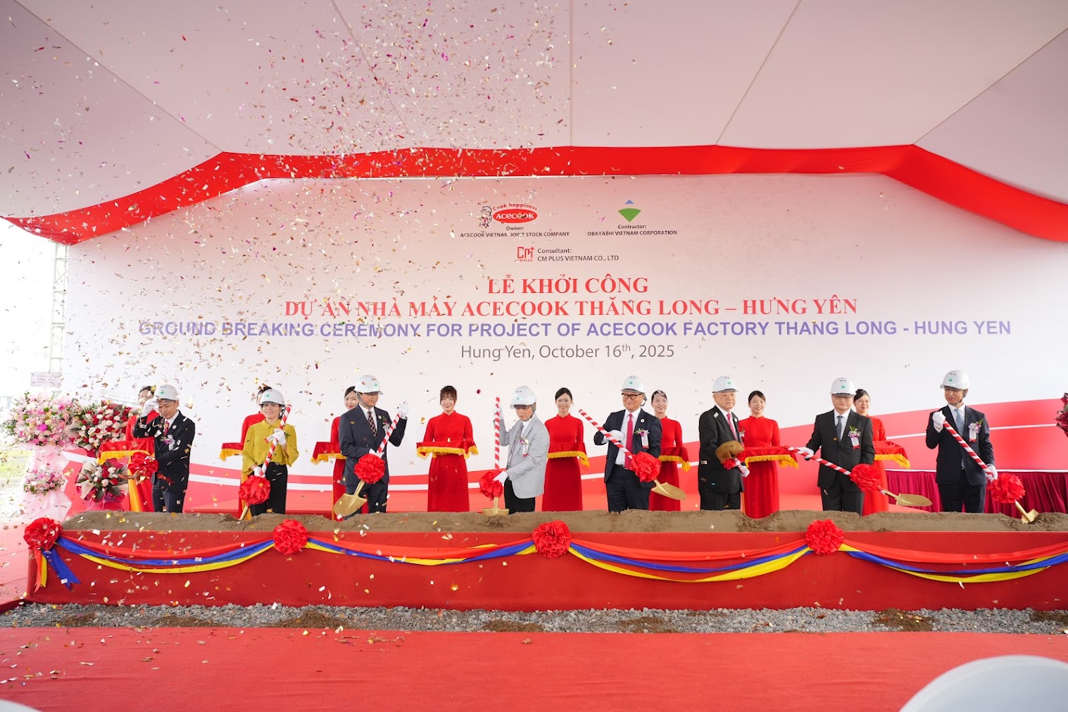 ACECOOK VIỆT NAM KHỞI CÔNG NHÀ MÁY THĂNG LONG – BƯỚC TIẾN MỚI TRONG HÀNH TRÌNH VƯƠN TẦM THẾ GIỚI