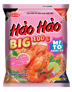 Hảo Hảo BIG 100g Hương Vị Tôm Chua Cay