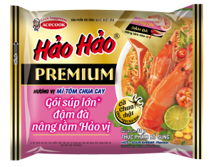 Thực Phẩm Bổ Sung Hảo Hảo Premium Hương Vị Mì Tôm Chua Cay