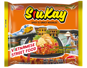 SiuKay Instant Noodles - Spicy Cheese Chicken Flavour