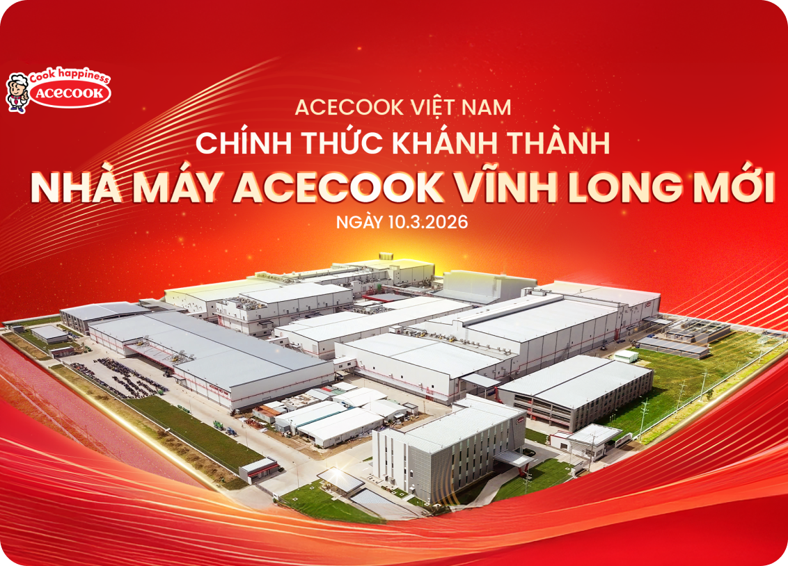Acecook Việt Nam khánh thành nhà máy Vĩnh Long mới với tổng vốn đầu tư hơn 200 triệu USD