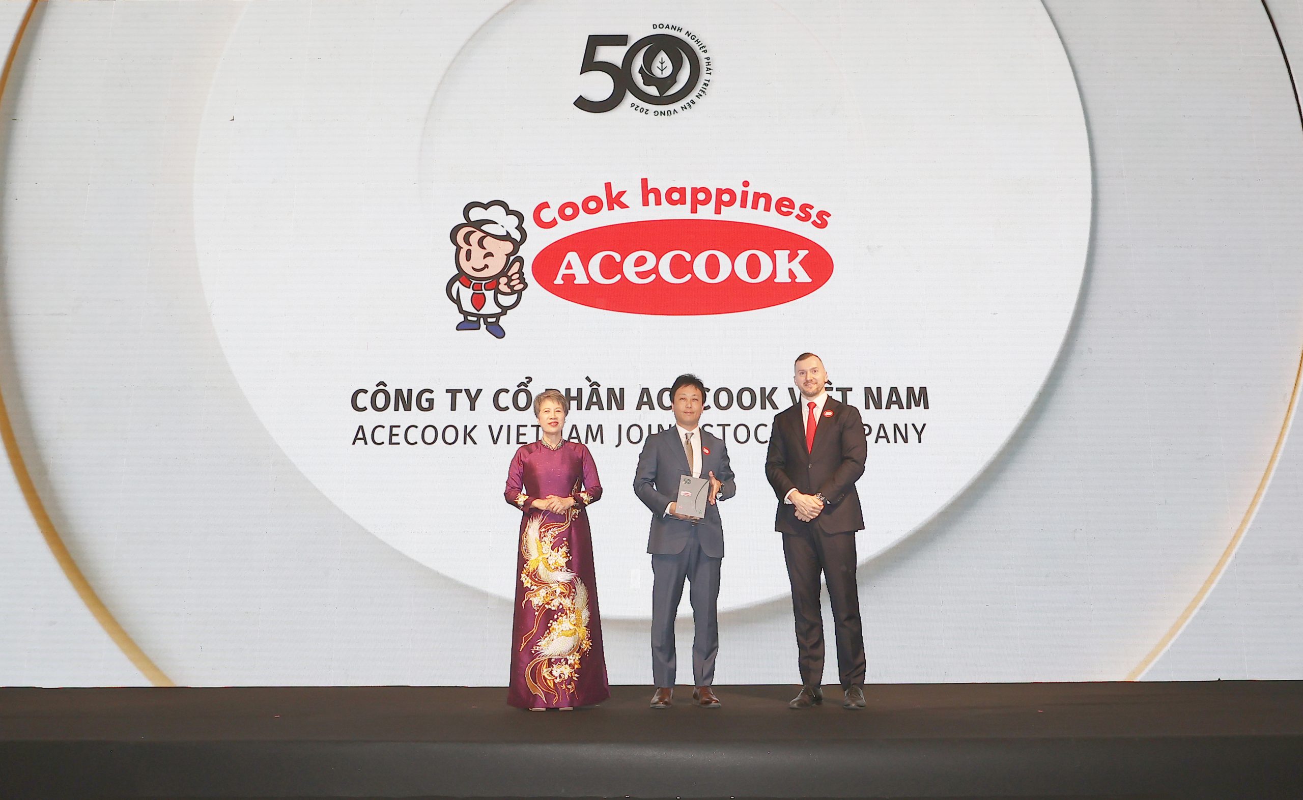 ACECOOK VIỆT NAM TIẾP TỤC ĐƯỢC VINH DANH VÀO TOP 50 DOANH NGHIỆP PHÁT TRIỂN BỀN VỮNG TIÊU BIỂU VIỆT NAM 2026 NHỜ NỖ LỰC GIẢM THIỂU RÁC THẢI