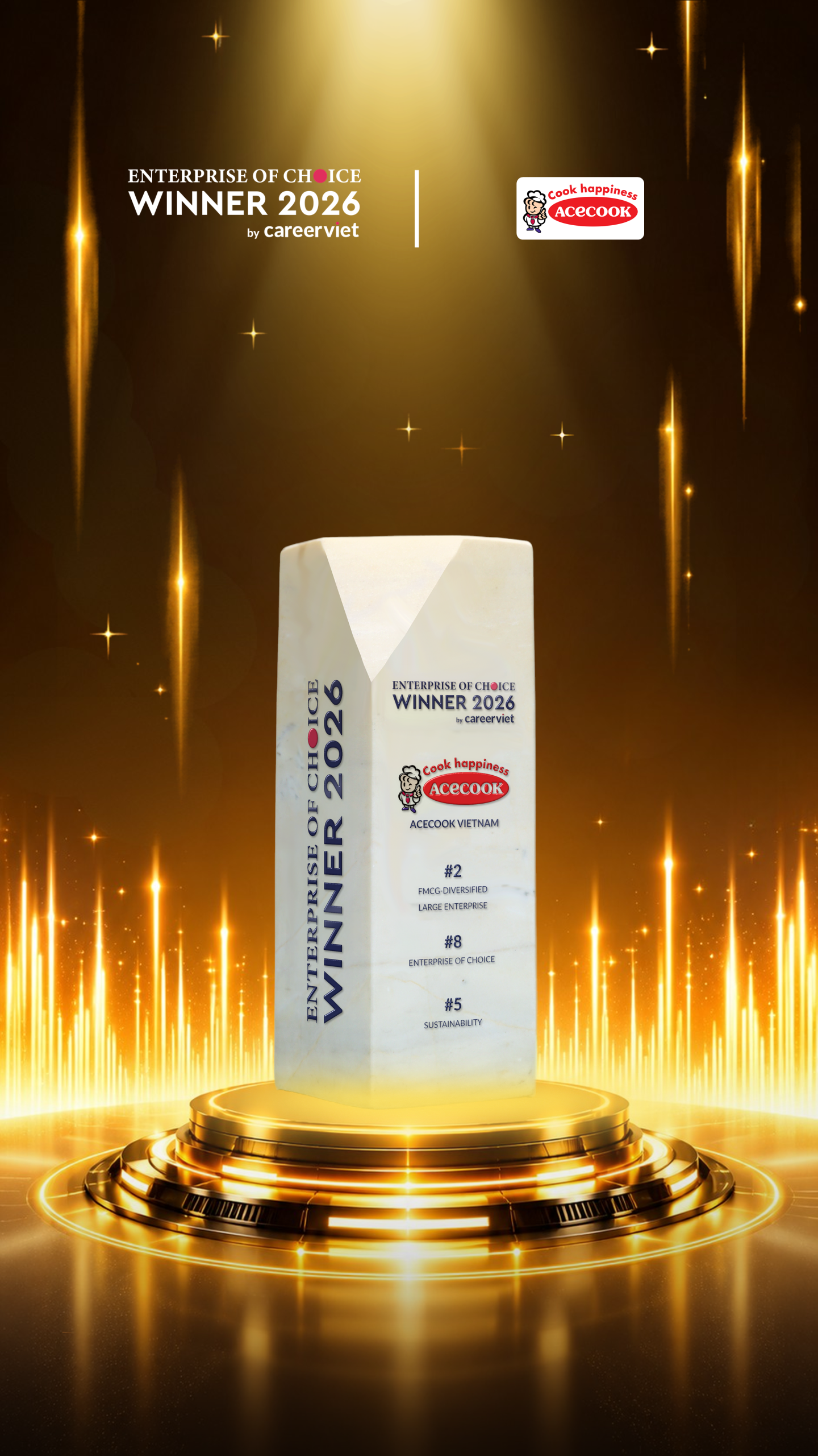 Acecook Vietnam ranked among the top 2 most favorite FMCG companies in ...